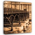 thumbnail image 1 of Marina Drasnin Gilboa 20x24 Gallery Wrapped Canvas Wall Art Titled - Ponts des Arts - Detail, 1 of 4