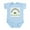 Sky Blue, variant on CafePress - Social Worker Infant Bodysuit - Baby Light Bodysuit, Size Newborn - 24 Months