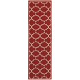 thumbnail image 1 of Oriental Weavers Méridien 2'3 "x 7'6" Tapis de Course Tissé à la Machine en Rouge, 1 of 2