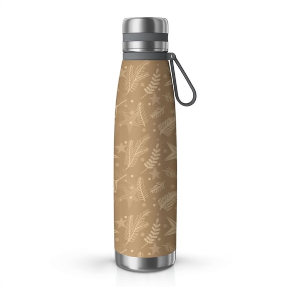 Christmas 29oz Stainless Steel Insulated Thermos with Tea Filter, 360° Printed Travel Bottle, Leakproof BPA-Free Flask with Anti-Slip Base, 304 Inner & 201 Outer, Vacuum Cup