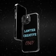 thumbnail image 6 of DistinctInk Clear Hybrid Case for Apple iPhone 15 Plus (6.7" Screen) - I'm a Lawyer Creative Cool Passionate Crazy - Raised Bezel Screen Guard, 6 of 9