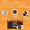 High Caffeine Mushroom Coffee KCups by Four Sigmatic Organic and