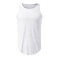 thumbnail image 6 of Sngxgn Mens Sleeveless Tank Tops Workout Cut Off Shirts Gym T Shirts(White,L), 6 of 7