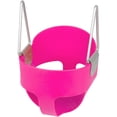thumbnail image 4 of Swing Set Stuff Inc. Highback Full Bucket with 5.5 Ft. Uncoated Chains (Green), 4 of 6