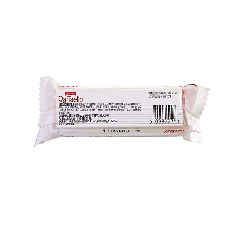  Ferrero Raffaello, Almond Coconut Candy, 5.3 oz