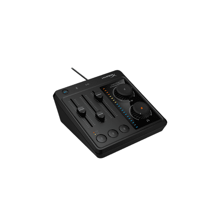 HyperX Audio Mixer USB接続オーディオミキサー XLR入力対応 ブラック 73C12AA ハイパーエックス XLR ミキサー オーディオインターフェース ファンタム電源 配信