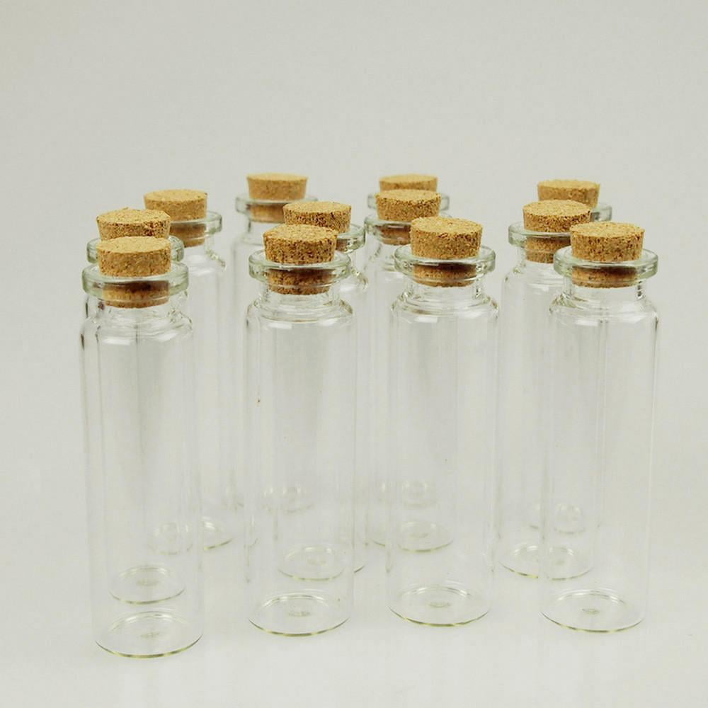SMALL CORK STOPPER GLASS BOTTLES JAR CLEAR EMPTY VIALS PAGAN PENDANTS SMALL CORK STOPPER GLASS BOTTLES JAR CLEAR EMPTY VIALS PAGAN PENDANTS