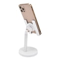thumbnail image 1 of Soporte Para Teléfono Celular, Ajustable, Antideslizante, Ergonómico, Fácil De Usar, Soporte De Escritorio Plateado Para El Hogar, La Oficina, Para Transmisión En Vivo, 1 of 7