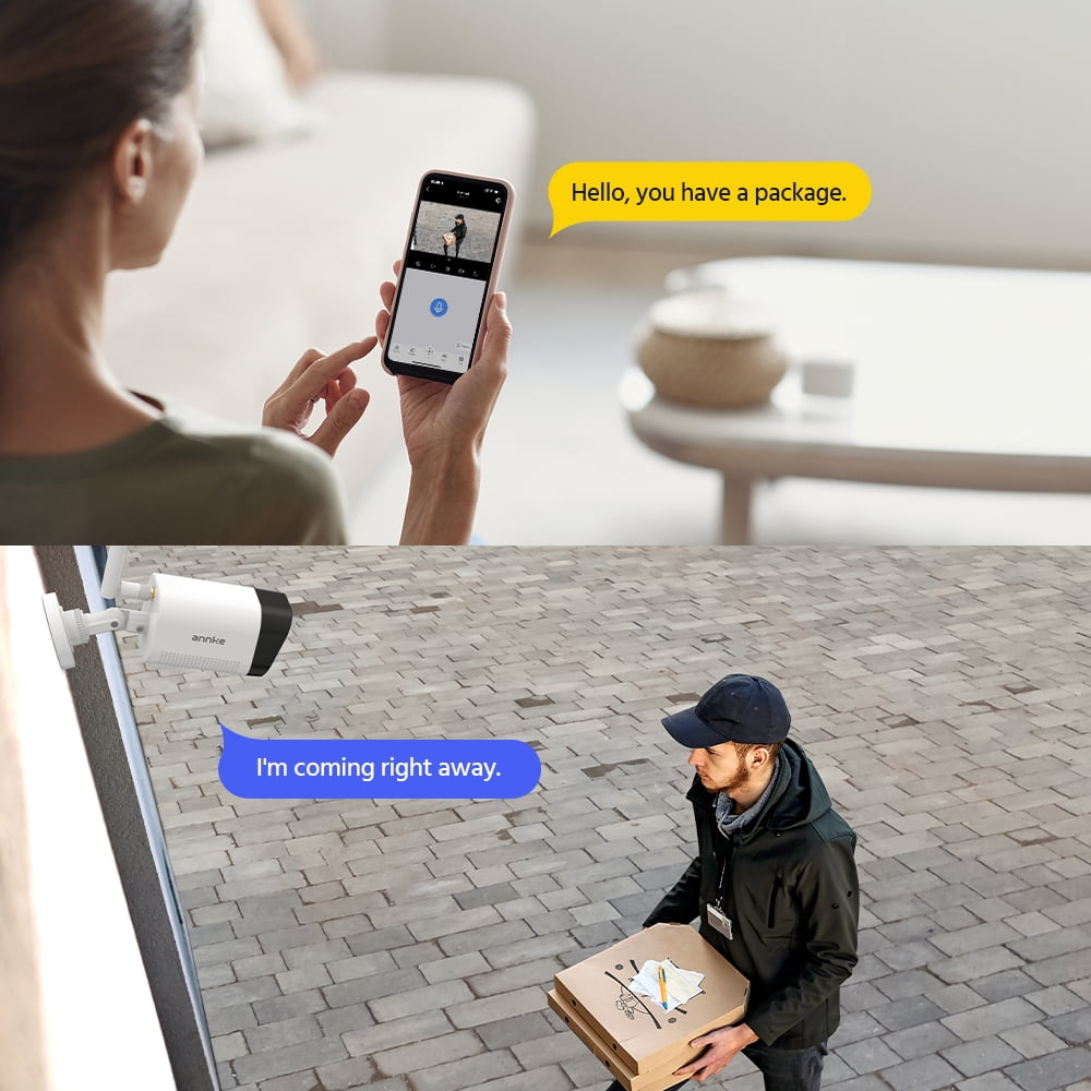 ANNKE Home Camera System, 4K 16CH NVR Kit Expandable, 0TB HDD, 3MP Wireless Home Camera 8 Pcs, 100ft Night Vision, Plug-and-Play, 2-Way Audio, AI Human Detection, Dual-Band WiFi, Remote Access