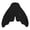 Black2, variant on Aocisk Childrens Fin for Girls and Kids Both Feet Monofin for Swimming Pool Girls Swimsuits Girls' Swimwear Black2 One Size
