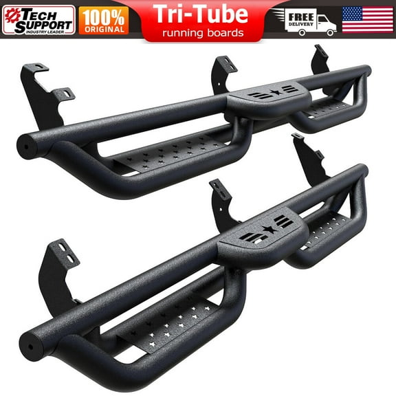 6" Running Boards for 2010-2024 Toyota 4Runner Trail Edition Side Step Nerf Bars