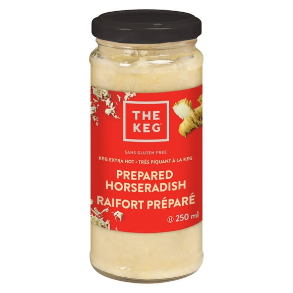 KEG - PREPARED HORSERADISH - EXTRA HOT GLUTEN FREE, KEG - PREPARED HORSERADISH - EXTRA HOT GLUTEN FREE 250ML