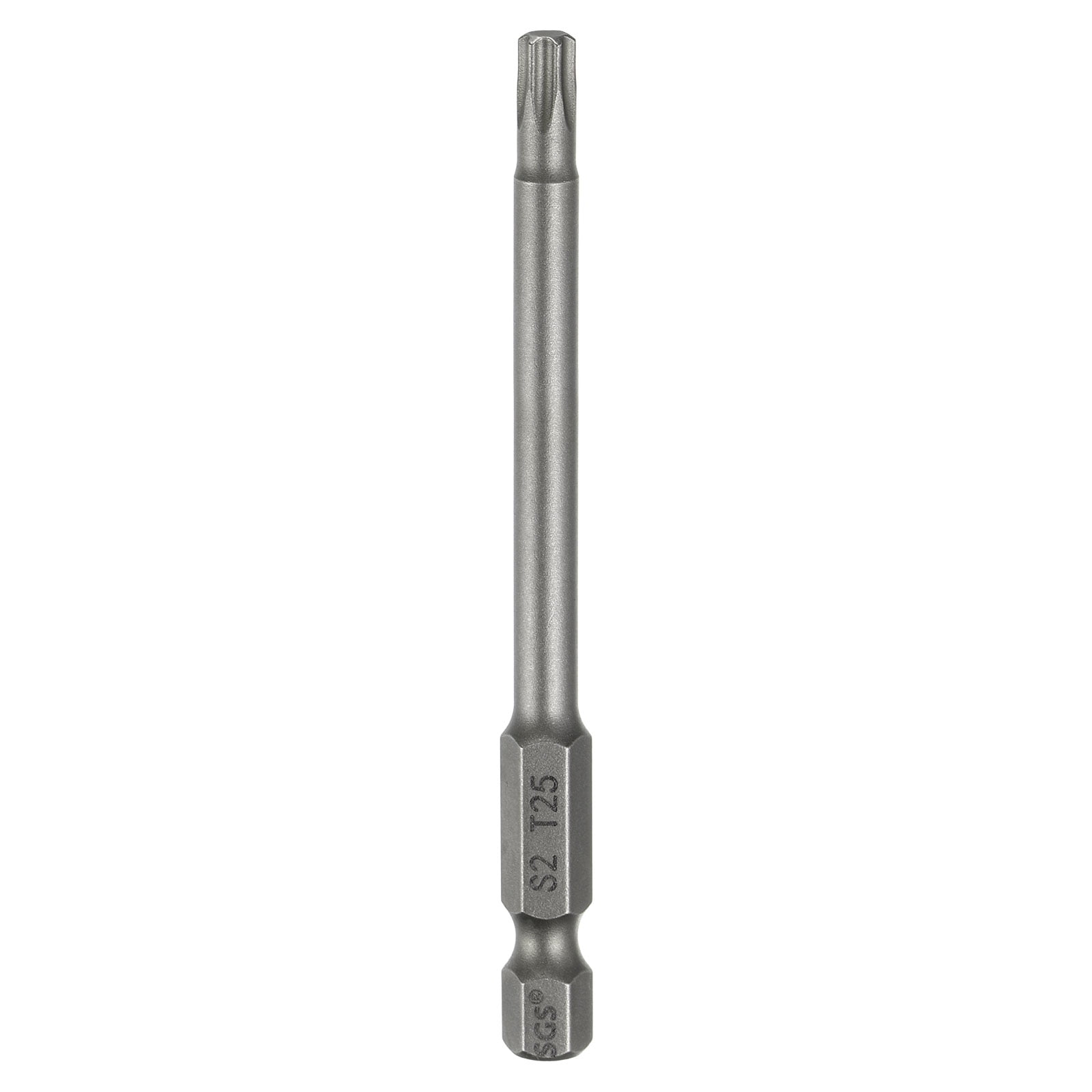 HARFINGTON T10-T40 Security Torx Screwdriver Bit Set - 5 Point Star, 1/4" Hex Shank, Magnetic, 2" Length - View #7