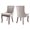Beige, variant on Bocarali Home Contemporary fabric Dining Side Chairs,Bronze nail head, Leopard Print (Set of 2)