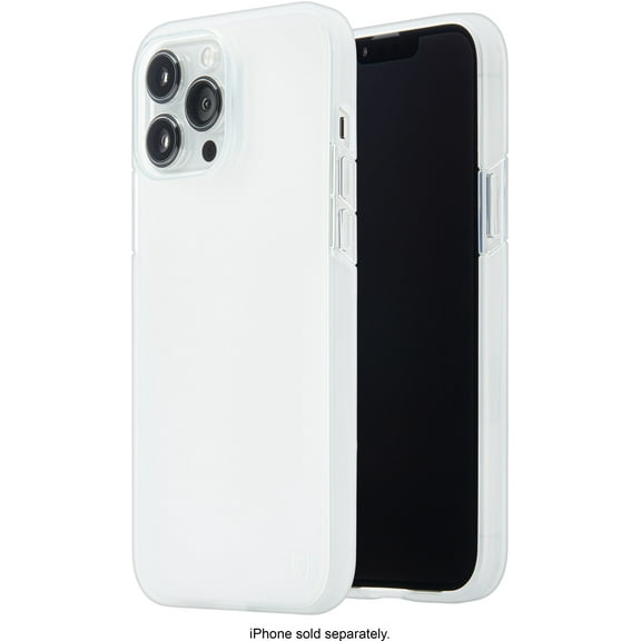 BodyGuardz Solitude Minimalist Case for iPhone 13 Pro Max - Clear