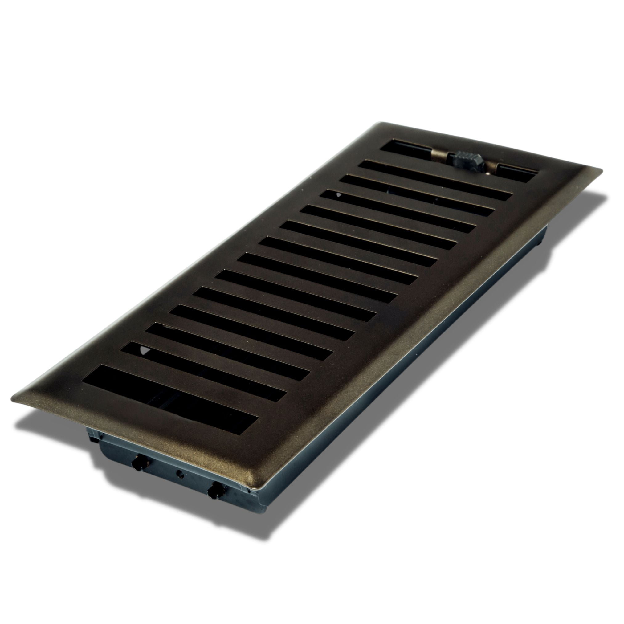 Sierra Grates Contemporary Floor Register 4 inch X 14 inch Metallic Bronze