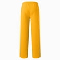 thumbnail image 5 of 15-16T Tween Boys Fall Winter Fleece Straight Sweatpants Drawstring Waist Open Bottom Joggers Side Pockets Kids School Outdoor Sports Pants Size 5-16 Years,Yellow, 5 of 5