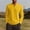 #Yellow, variant on DPTALR Men's Casual Solid Color Loose V-Neck Lightweight Breathable Long Sleeve Pullover Top,Yellow, XL