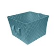 thumbnail image 1 of Simplify 25091-SAPPHIRE Woven Storage Bin, Sapphire - Large, 1 of 1