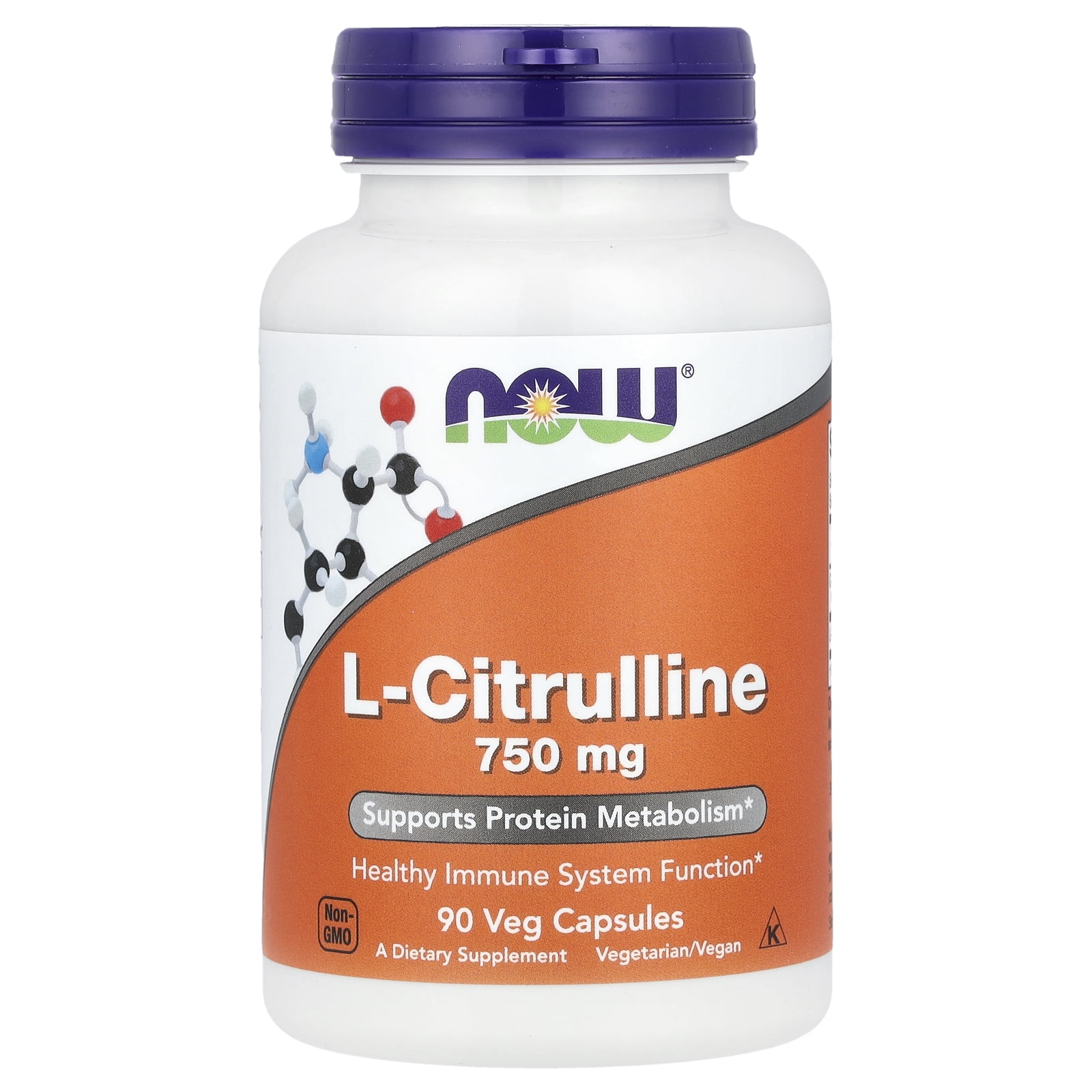 NOW Foods L-Citrulline 750 mg