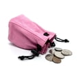 thumbnail image 6 of Genuine Leather Coin Purse Soft Pouch Drawstring Trap Closed Mini Bag, 6 of 11