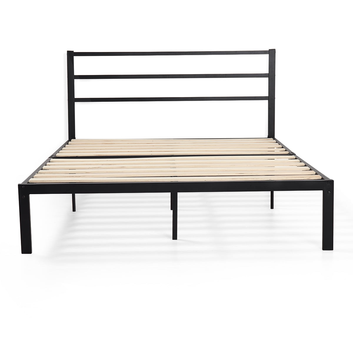 Lowestbest Queen Size Metal Bed Frame, Platform Bed with Headboard Footboard Lowestbest Queen Size Metal Bed Frame, Platform Bed with Headboard Footboard