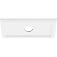 thumbnail image 2 of Ekena Millwork CMP20X10RE-03000 3 in. ID x 7 in. Rectangle Architectural Grade PVC Contemporary Ceiling Medallion, 2 of 4