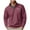 Purple, variant on Mens Jackets Hoodie Sweatshirts Half-Zip Printed Pullover Polo Sport Long Sleeve Stand-up Collar Blouse Coats for Men