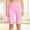 Pink, variant on Womens Yoga Shorts Stretchy Loose Fit Color Cropped Side Pockets Running Shorts Dark Gray