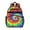 Colorful Tie Dye-1, variant on Colorful Tie Dye Pattern Backpack for School,Cute School Bag,Schoolbag with Adjustable Shoulder Straps & Padded Back,15.25"x11.5"x5.25"