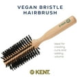 thumbnail image 4 of Kent Vegan Boar Bristle Hair Brush, Eco Friendly Round Brush and Blow Out Brush Ideal for Creating Curls, Adding Volume and Root Lift, 4 of 14
