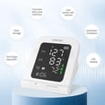 thumbnail image 3 of CONTEC08C Blood Pressure Monitor Automatic Digital Upper Arm , 199 Memory BP Machine 4.6" Color LED Display for Home Use,Long Range Cuff, 3 of 5