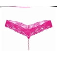 thumbnail image 3 of 2 Pack Mini Bikini Perles pour Femmes String Perlé Chaîne String Mignon Lingerie T Pantalons String en Dentelle m-TTG, 3 of 3