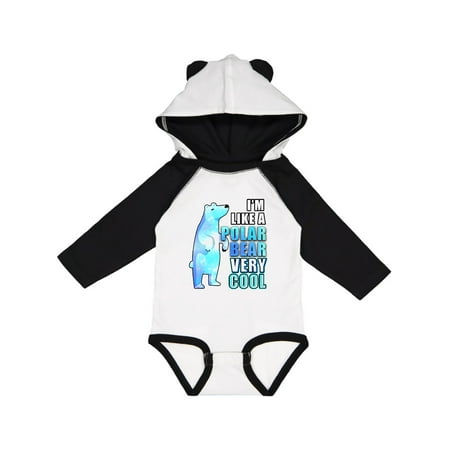 

Inktastic Funny Polar Bear Outfit Gift Baby Boy or Baby Girl Long Sleeve Bodysuit