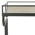 thumbnail image 5 of Safavieh Dawson 2 Tier Modern Glam Rectangle Bar Cart with Casters, 5 of 8