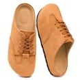 thumbnail image 4 of Ablanczoom Suede Clogs for Women Mules: No-Slip Arch Support Sandals Women Cork Footbed Slippers Shoes, 4 of 7