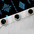 thumbnail image 4 of Feelyou Aztec Abstract Blackout Curtains Set of 2 (52x84 Each), Rustic Fox Window Curtains, 4 of 6