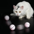 thumbnail image 2 of de juguetes para : juguete interactivo inteligente para , con rotación automática de 360 ​​ degree, recargable por USB, luz incorporada, Verde Salvador Bola de gato rodante automática, 2 of 10