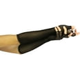 thumbnail image 2 of ToBeInStyle Women's Fishnet 100% Nylon Arm Length Glove Warmers - Black, 2 of 5