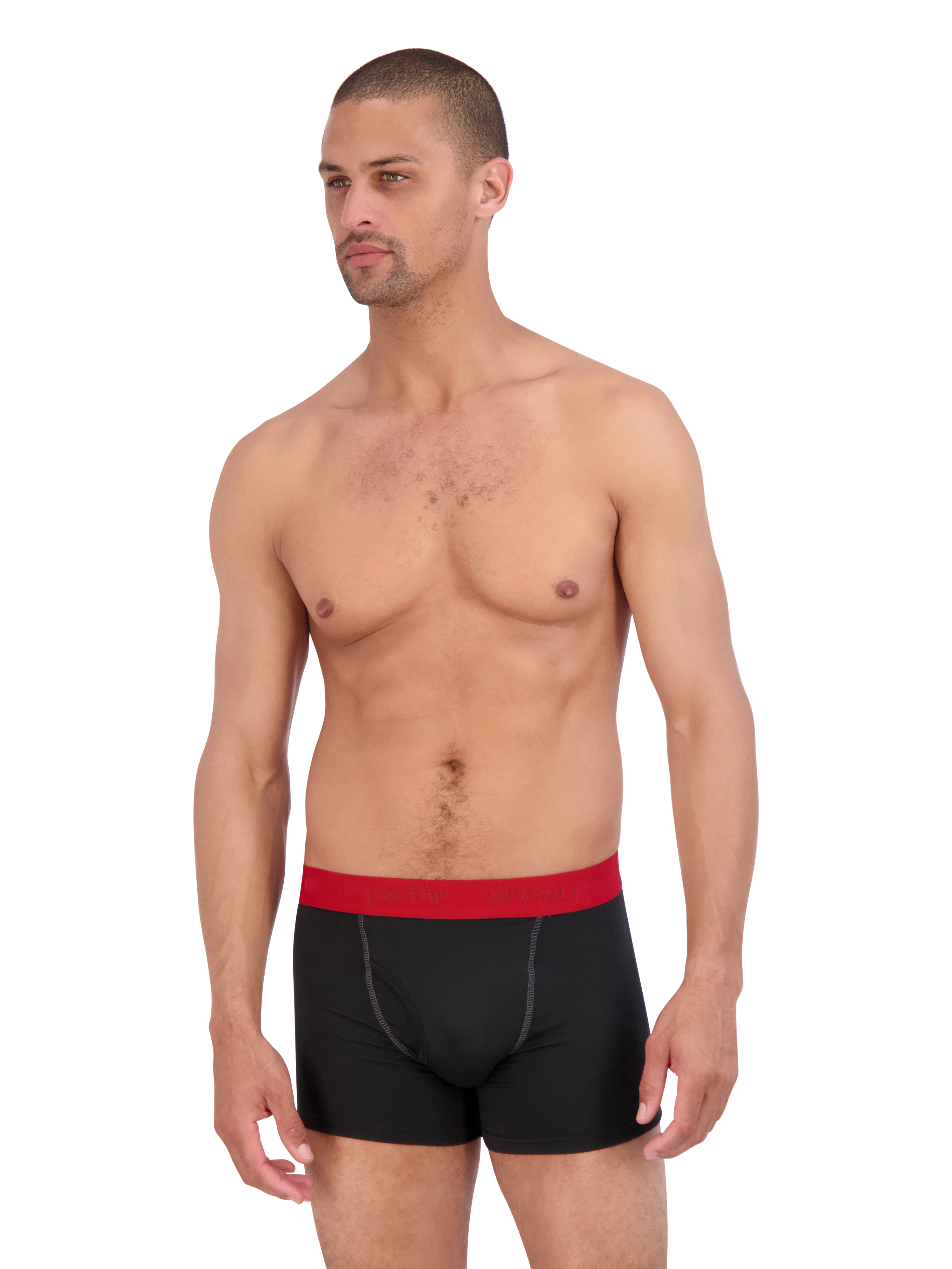 Ocean Pacific Men's Brushed Poly Boxer Briefs, 2-Pack, Sizes S-XL