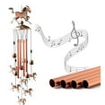thumbnail image 2 of 11 campanas de viento de cobre hechas a mano: un sonido único y hermoso que transmite la cálida melodía del hogar., 2 of 5