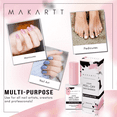 Makartt White Nail Polish Barrier Liqiud Natural PeelOff Skin Barrier