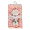 Bon Bebe Plush Print Blanket & Stuffed Animal Set - multi, one size