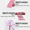 thumbnail image 4 of Bdday Plastic Clothes Hangers 10 Pack,Adult Coat Hangers for Closet,Non-Slip Laundry Hangers,Room Essentials Basics Size Ideal for Everyday Use On Coats,Shirts,Pants,Dress,Skirts, 4 of 6