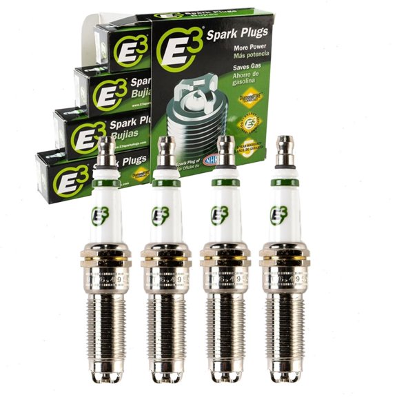 4 pc E3 Spark Plugs compatible with Pontiac G6 2.4L L4 2006-2010