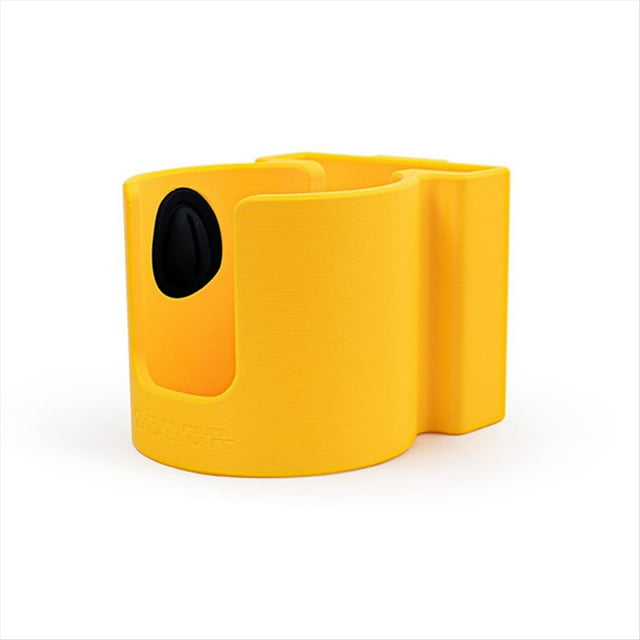 Soporte Multifuncional para de Agua PLA, Compatible con Simuladores de Carreras de Vuelo, para Perfil de Aluminio Amarillo.