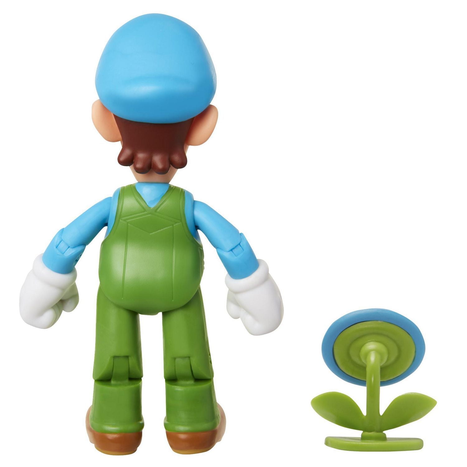 4po figurine Nintendo - Glace Luigi avec Fleur de glace