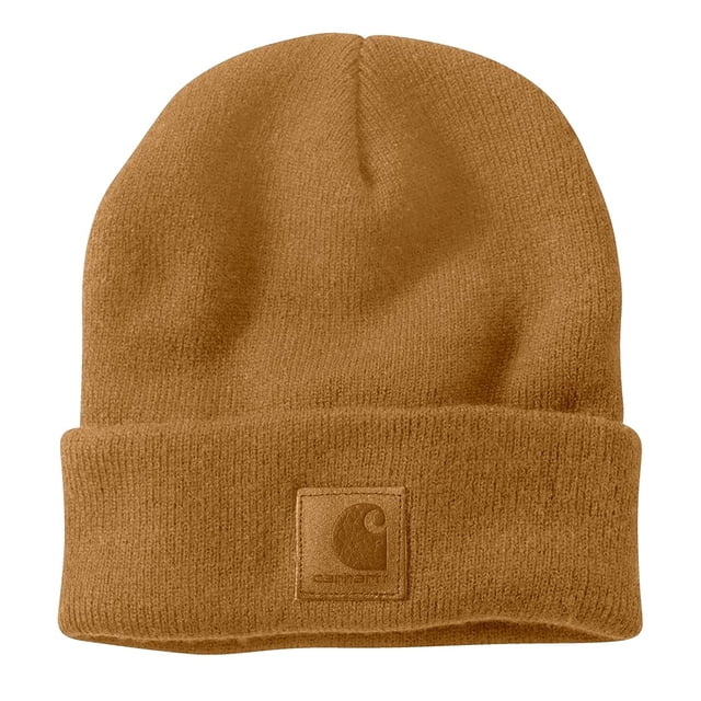 Gorro Carhartt para Hombre con Parche Tonal Marrón Talla Única