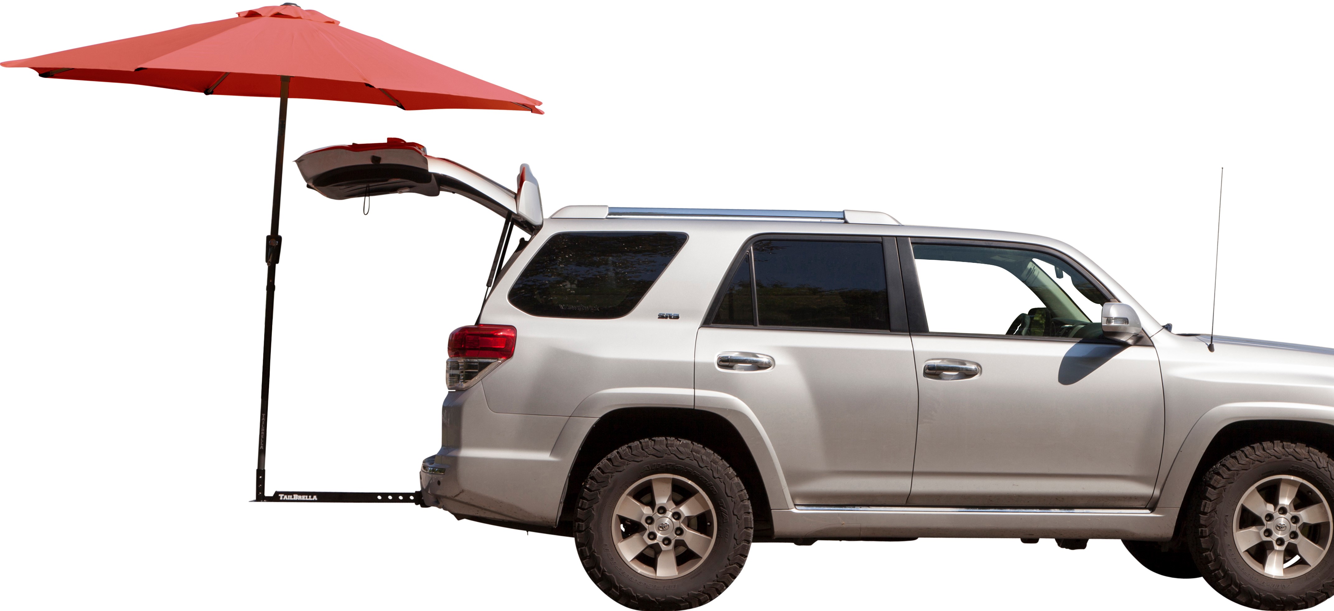 TailBrella Red Hitch Umbrella