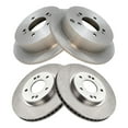thumbnail image 2 of TRQ Front and Rear Brake Rotors Set Fits Select 2001-2006 Hyundai Santa Fe, 2 of 7